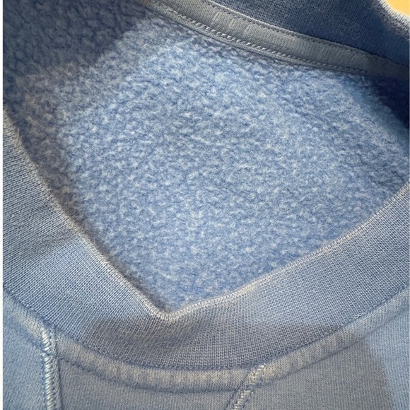 Lululemon All Yours Crew Sweatshirt Blue Athletic Athleisure Relaxed Fit XS-SM - Picture 6 of 6